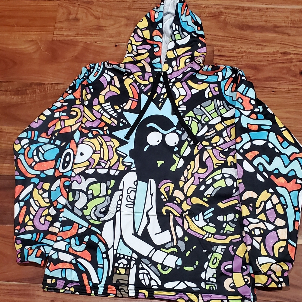 Unisex That Shirt Was Cash Rick And Morty Hoodie sweatshirt NWOT Medium